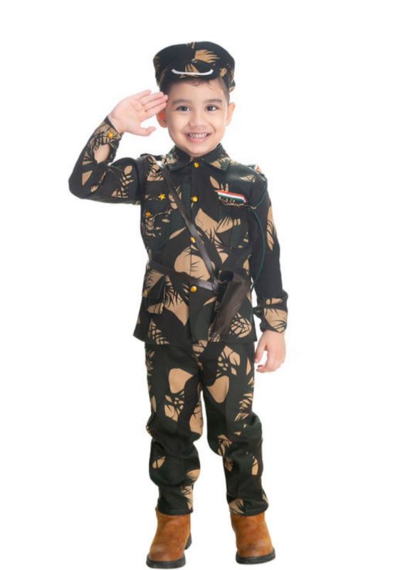 Buy Fauji Army Dress For Kids Boy online from Shopping Adda