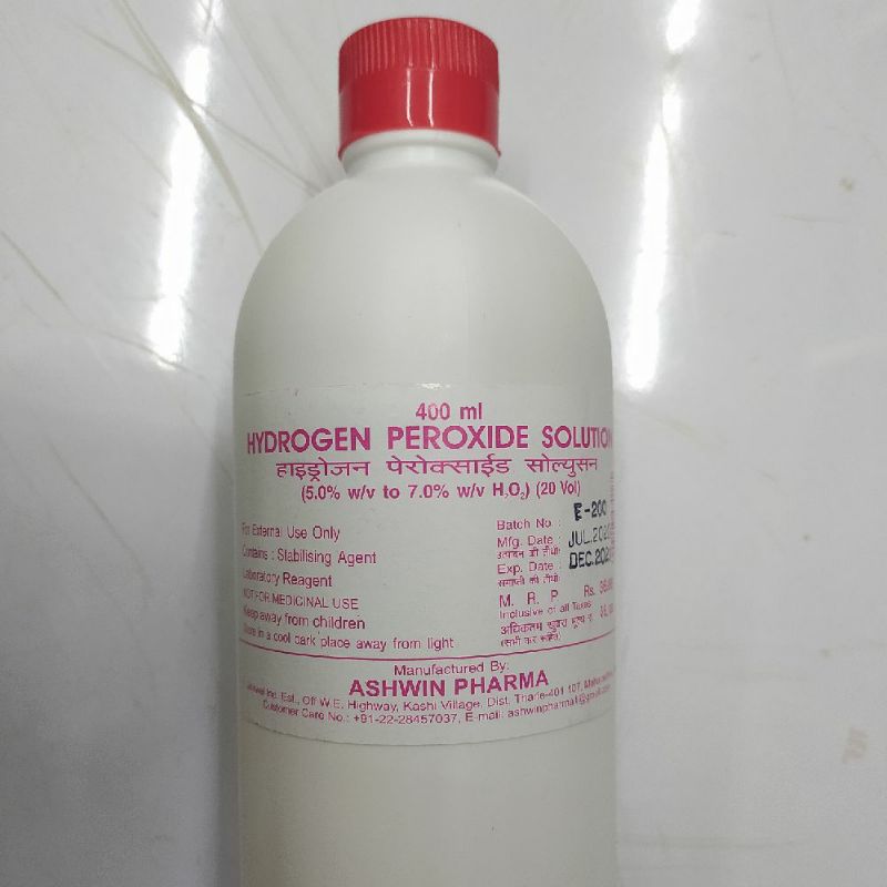 Buy Ashwin Hydrogen Peroxide Solution 25 ml Online at Discounted