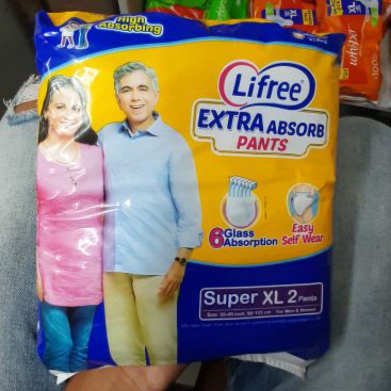 Lifree Extra Absorb Adult Diaper Pant XL - Online Grocery Shopping and  Delivery in Bangladesh | Buy fresh food items, personal care, baby products  and more