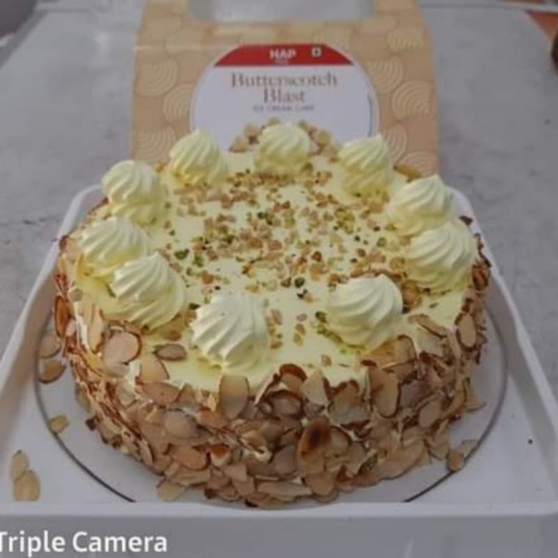 Buy/Send Heavenly Butterscotch Cream Cake Online » Free Delivery In Delhi  NCR » Ryan Bakery