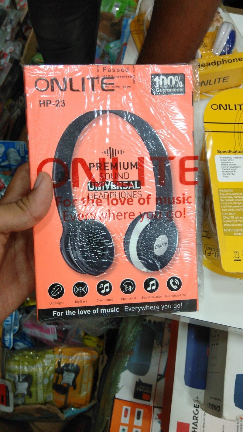 Onlite headphones 2025 hp 23