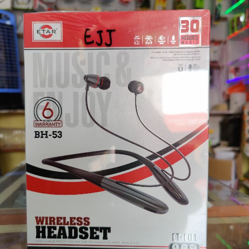 Etar discount bluetooth earphones