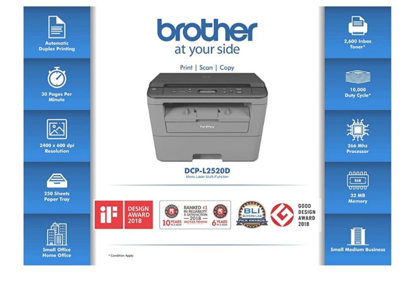 Brother 2520d online