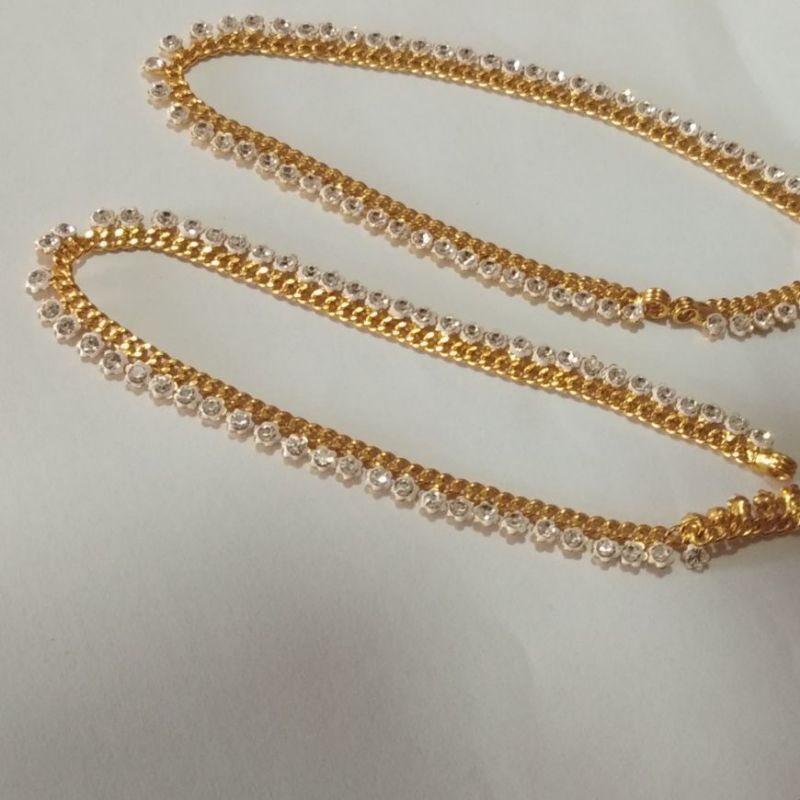 Gold hot sale leg chain