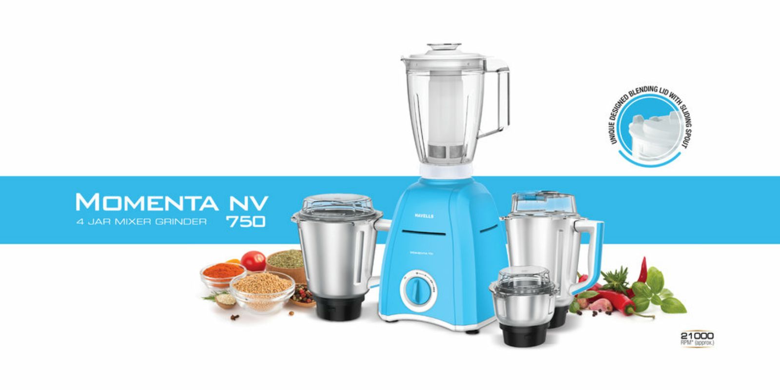 Havells Momenta Nv Havells Mixer Grinder 750w Price Momenta Nv Jar