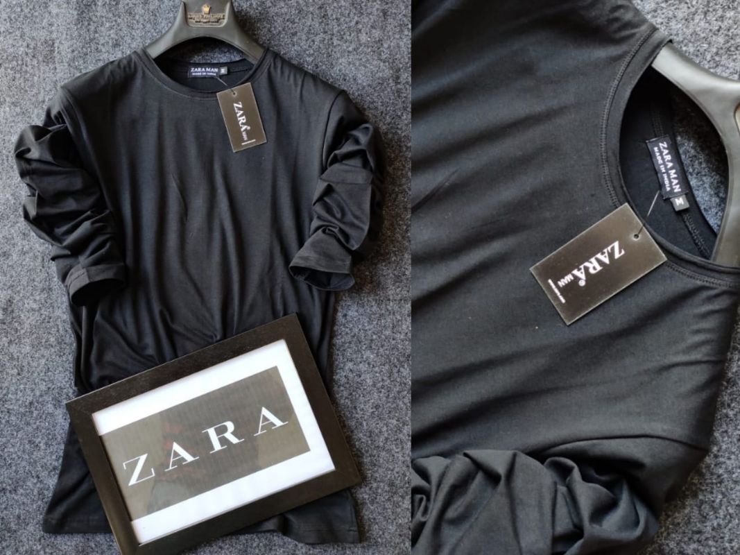 zara full sleeve t shirts for mens