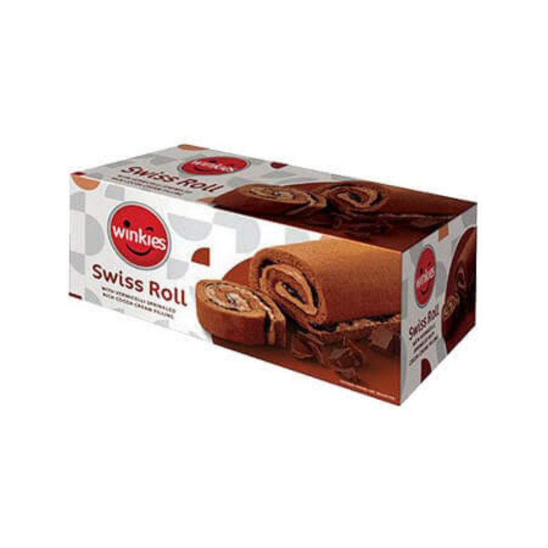 Winkies Swiss Roll - Chocolate, 185g Pack : : Grocery