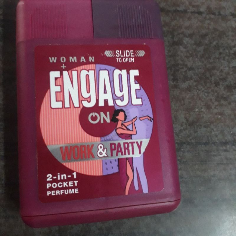 Engage pocket perfume 2025 work and party