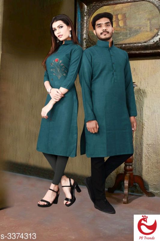 Couple set dress (Shirt + Kurti) @... - Magizham Dresses | Facebook