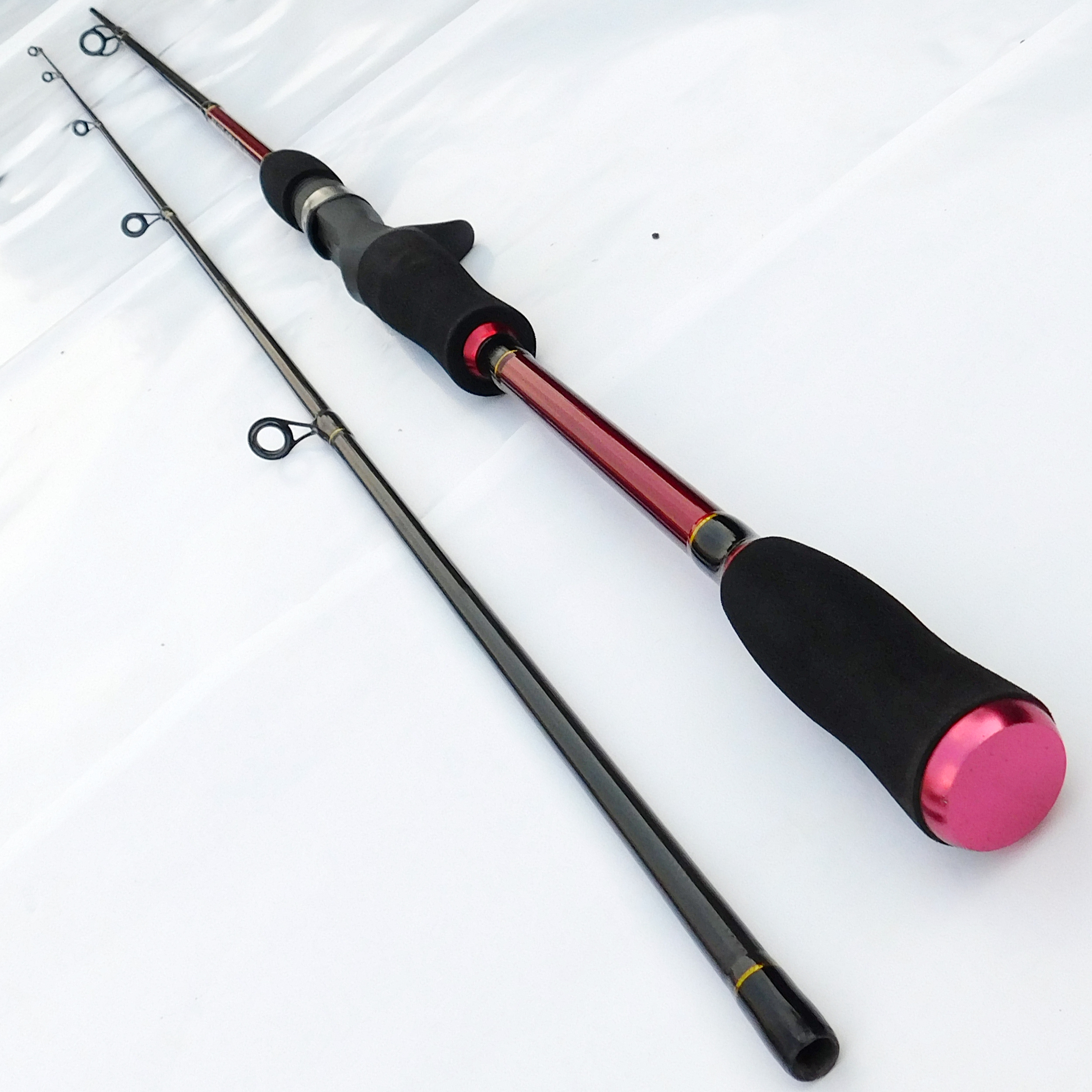 Buy Blue Star 2 Part Super Flexible Carbon Fiber Fishing Rod 7ft Online at