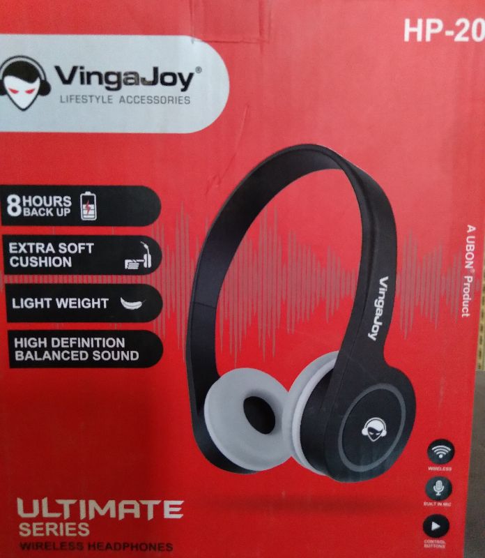 Vingajoy discount headphones wireless