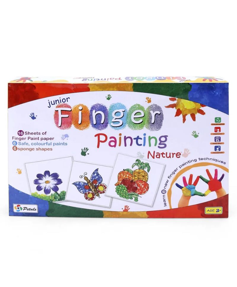Buy Petals Finger Painting Nature Junior