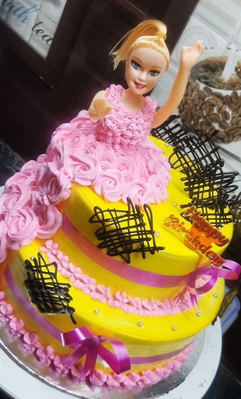 Doll Cake | Doll cake, Cake, Cartoon cake