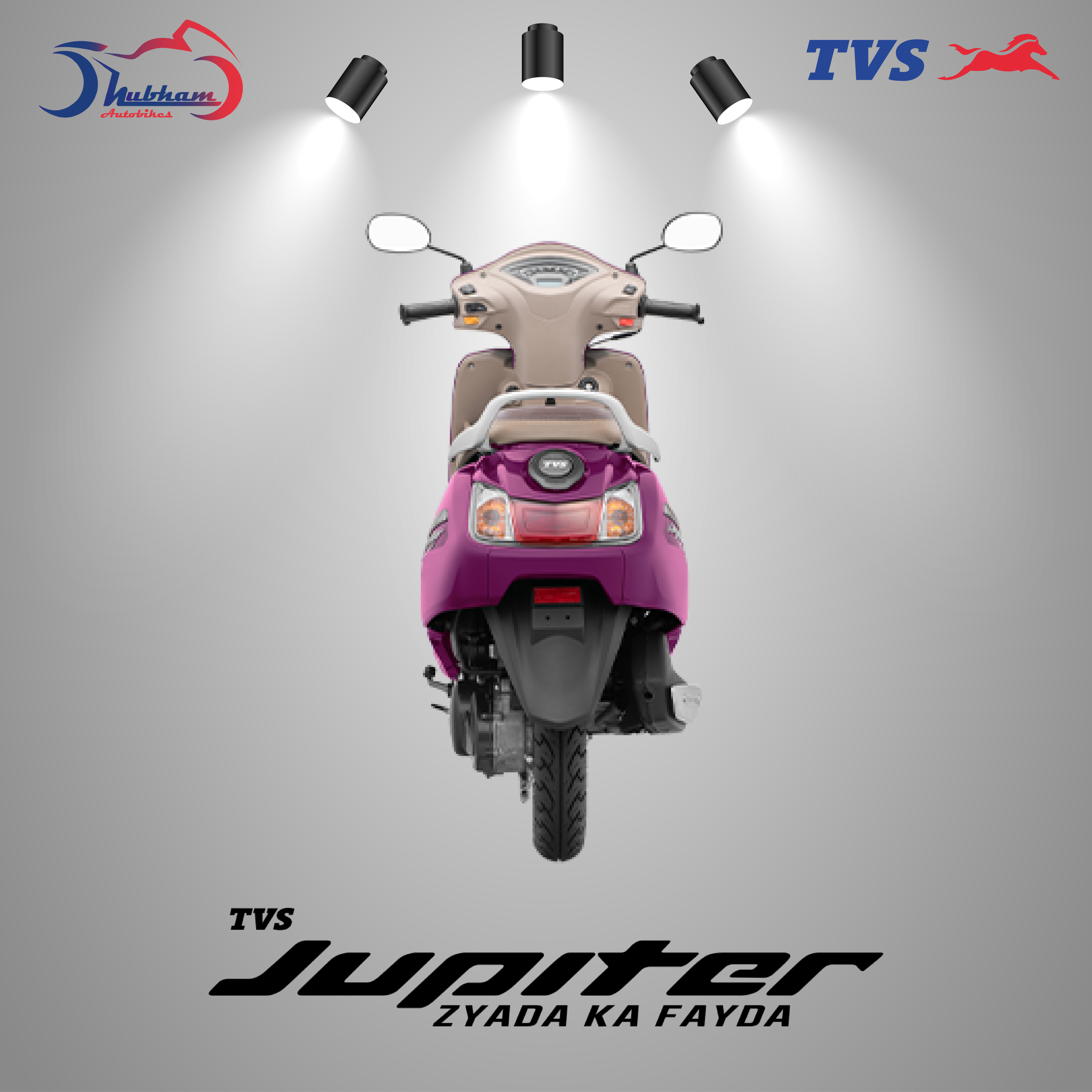 TVS JUPITER ZX - Disc - Smart X Connect - Shubham TVS