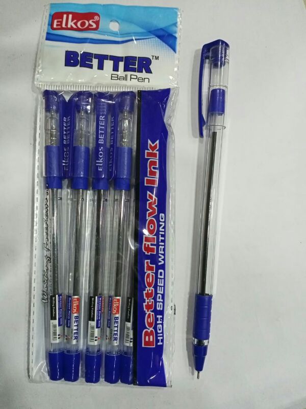 Buy Pen Elkos Better Ball Pen (Pack Of Blue online from