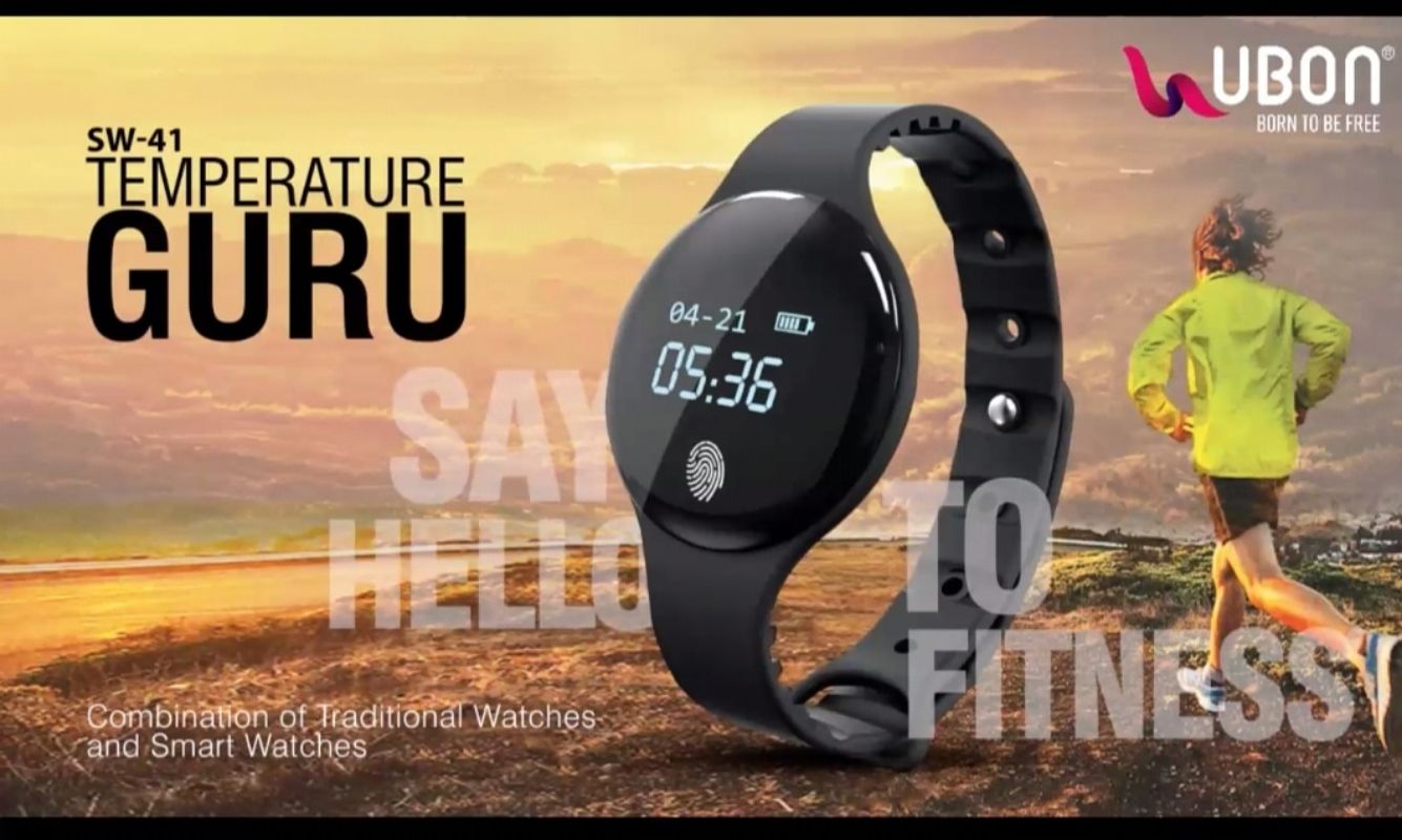 Black Ubon SW-71 Fitguru 5.0 Smart Watch at Rs 1430/piece in Pundri | ID:  2853205372991