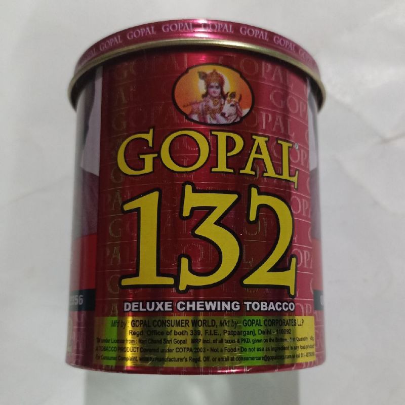 zarda chewing tobacco Buy Gopal 132 Delux Chewing Tobacco Zarda 45gm Tin MRP 219.00 online from  Biswajit Varities ( Grocery & Cosmetics )
