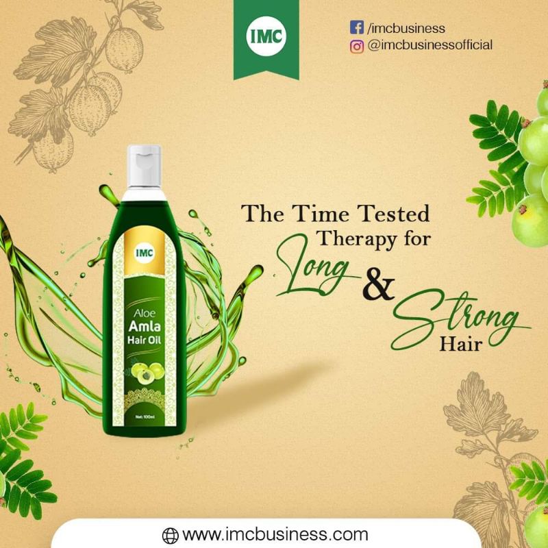 Buy Aloe Amla Hair Oil Online in India IMC Business