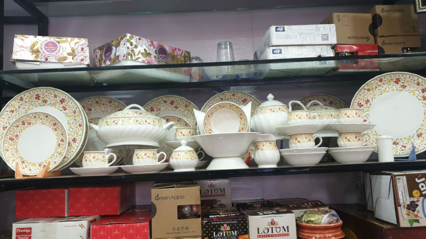 crockery deepa bone china dinner set