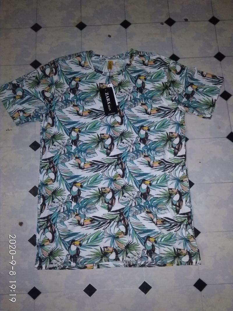 Buy Zara Men Floral Printed T Shirt online from PK Shop/ Kshetrigao