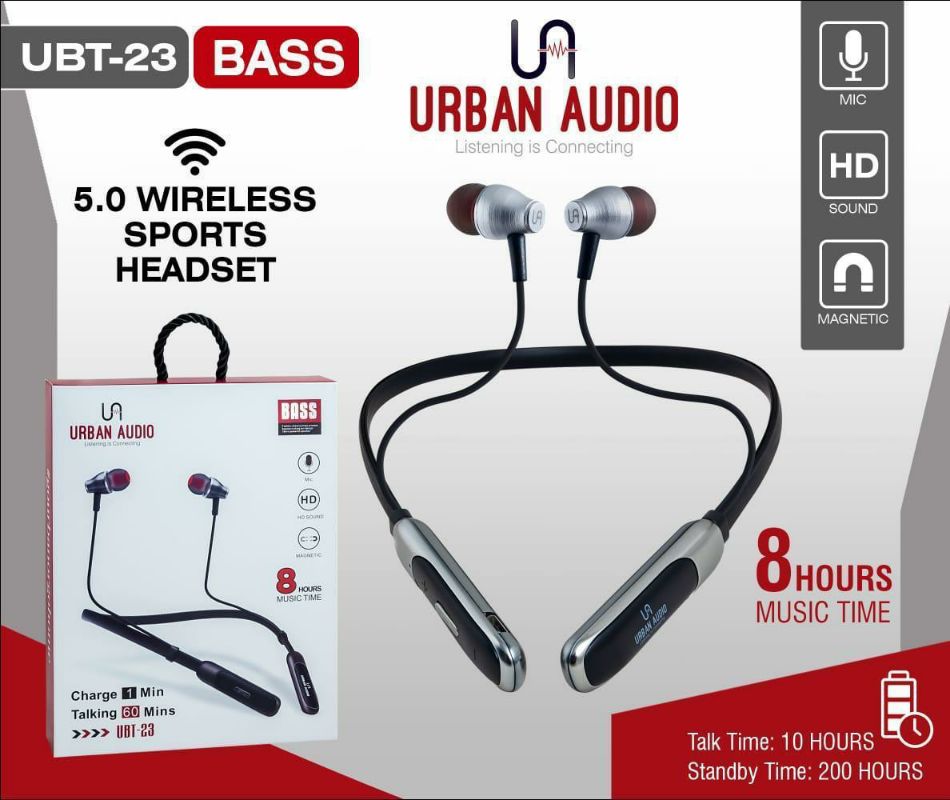 Buy urban audio ubt 23 Neckband Bluetooth Earphone Best Sound