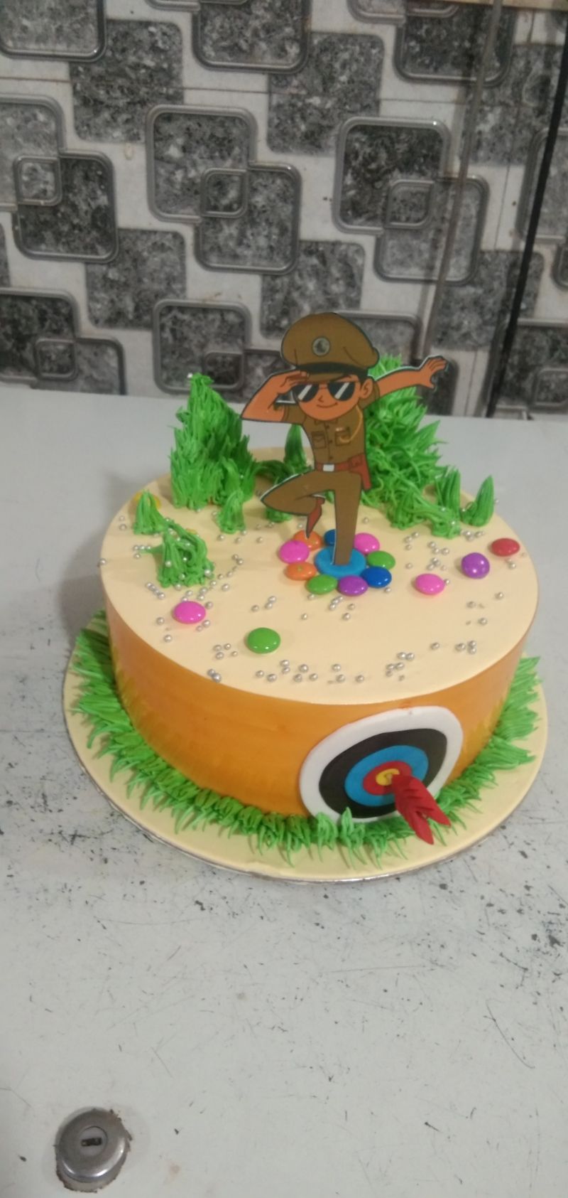 Little Singham cartoon theme cake.. - The 3D Cake Company | Facebook