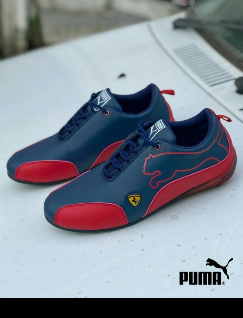 Ferrari logo outlet shoes