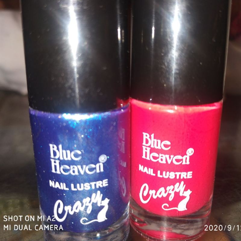 Blue Heaven matte nail paint review// सबसे सस्ती मैट नेलपॉलिश // Nail Polish  under Rs 50/- - YouTube