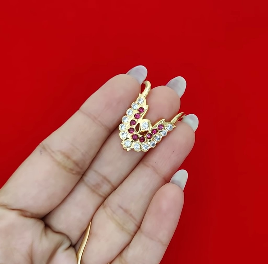 18K Gold Diamond Vanki Ring for Women - CUSTOMIZED - 235-DIAMOND-VANKI-RING-CUSTOM  in 8.000 Grams