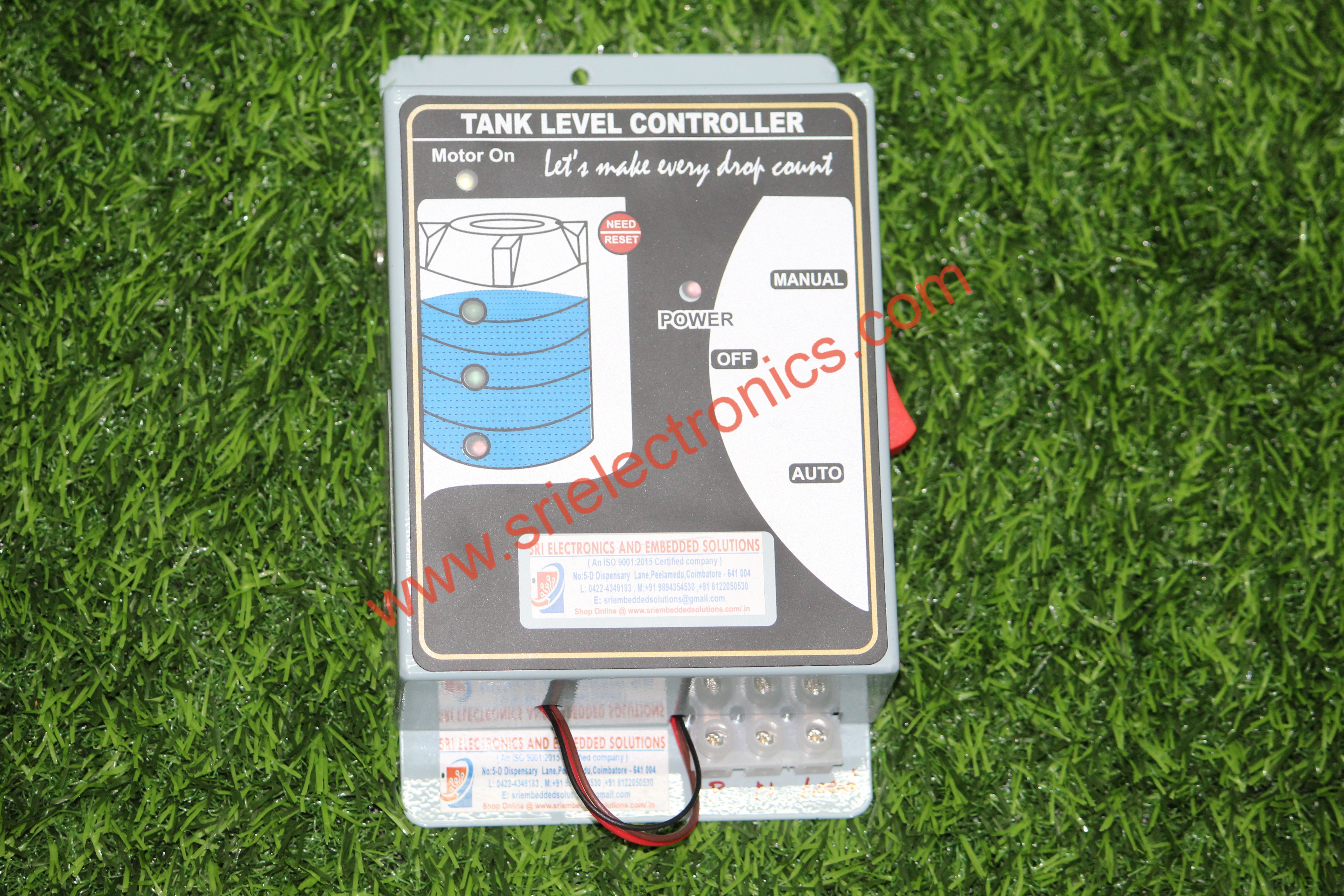 Automatic Tank Level Controller - Single phase