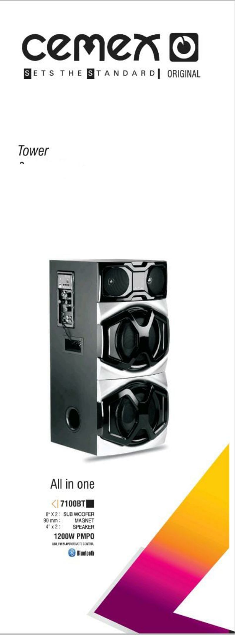 Cemex speaker hot sale