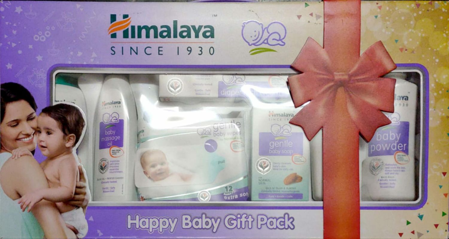 Himalaya HAPPY BABY GIFT BASKET (7 IN 1) : Amazon.in: Baby Products
