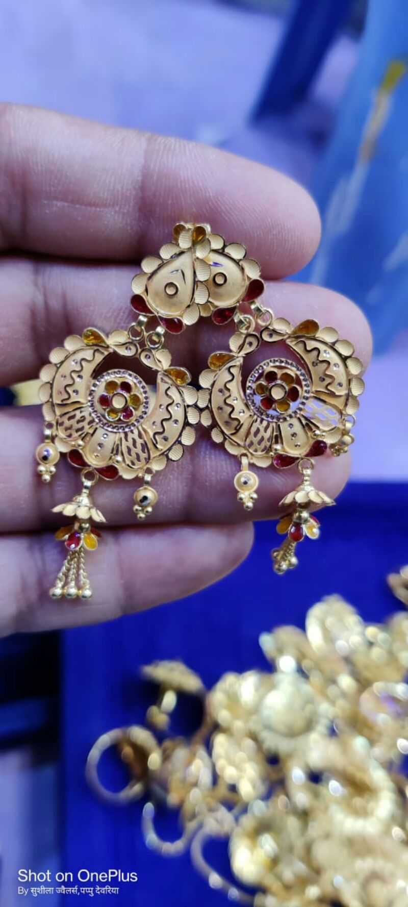 Brijbali | Gold earring design | earring | @MAHA SHIV SHAKTI JEWELLERS |  #goldearrings #earrings #bridaljewellery OUR YOUTUBE channel is to showcase  the latest AND NEW TRENDING JEWELLERY DESIGN . AND SPECIALY