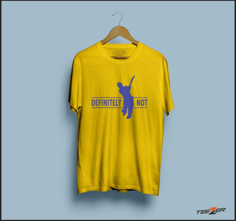 Buy Definitely Not Tshirt online from Teezer
