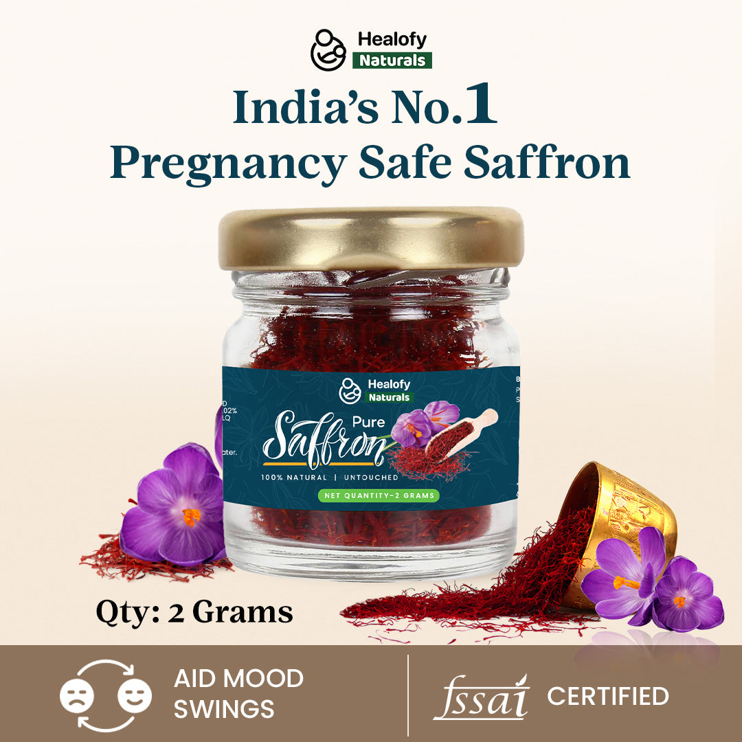 Buy Premium Saffron For Pregnancy Wellness-2gms online from FemiBazar