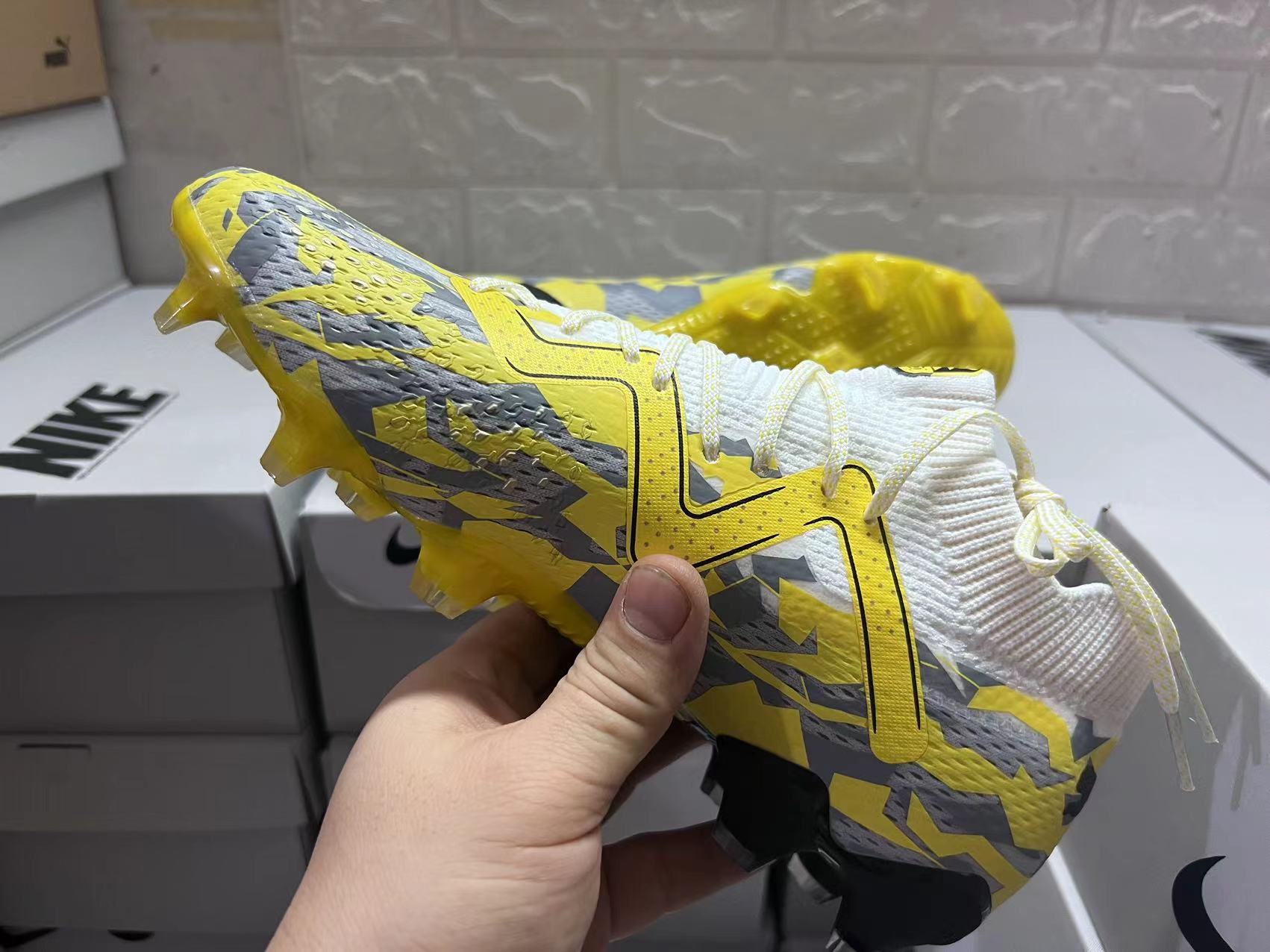 Puma Future Ultimate FG Yellow White Neymar JR
