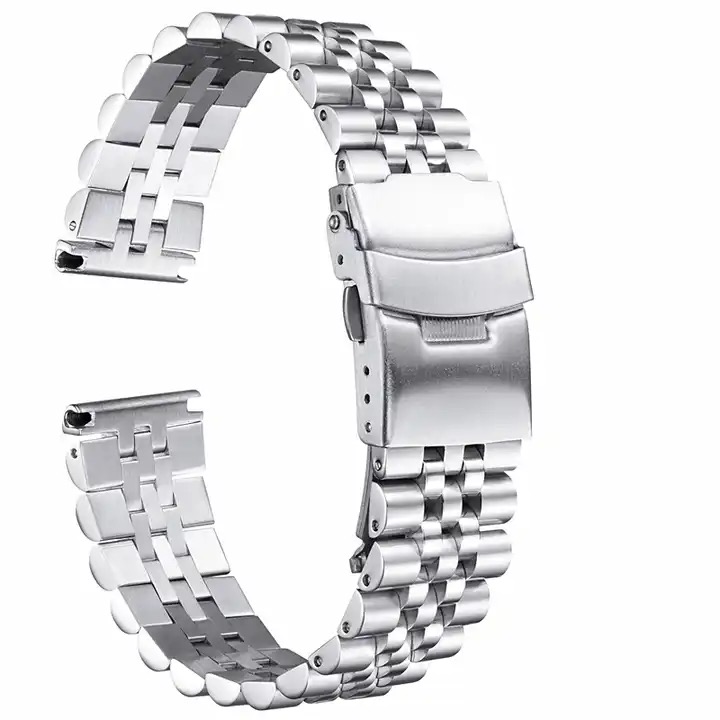 Jubilee Straight End Metal Bracelet - Luxury Wristwear