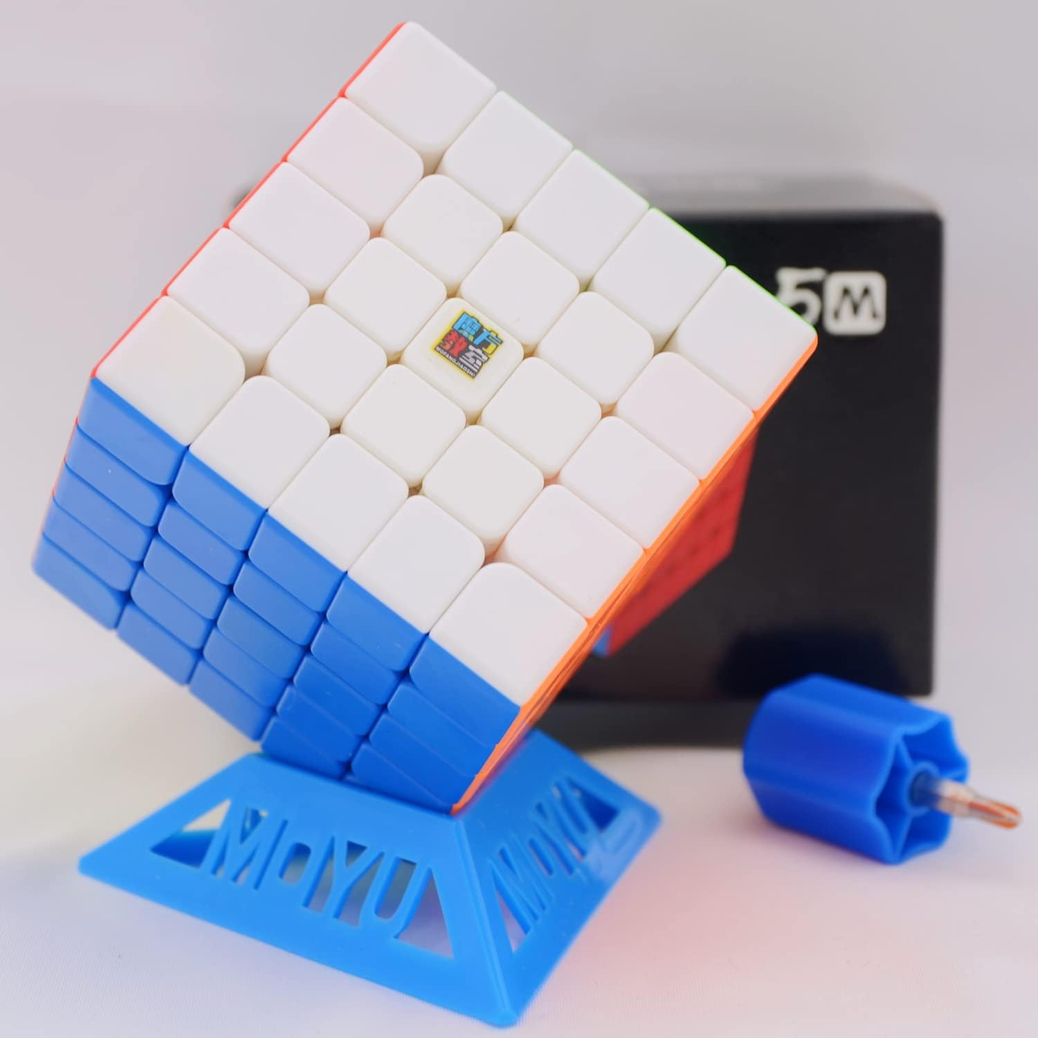 MOYU Meilong M 5x5 Speed Cube Magnétique - Puzzle Cube Léger Et Fluide Pour Experts Et Débutants