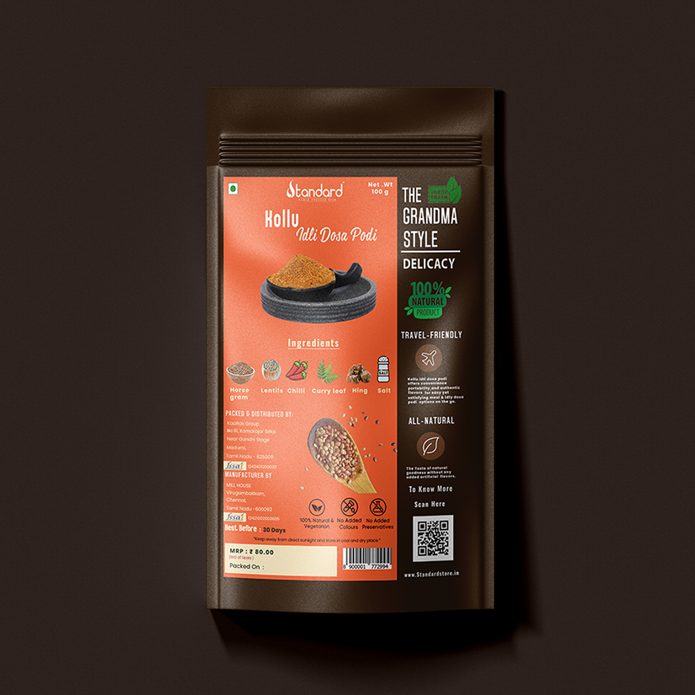 Buy Kollu Idly Podi (100 GM) Authentic High Quality