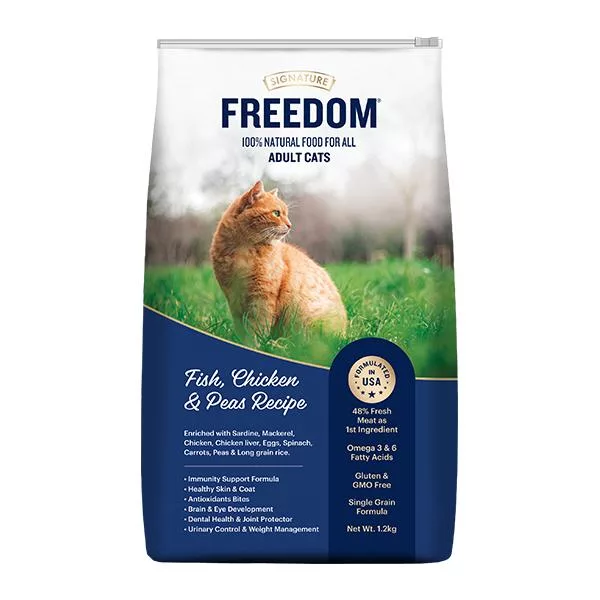 Freedom grain free cat food best sale