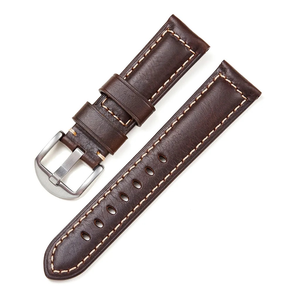 Premium Brown-Vintage Italian Leather Straps