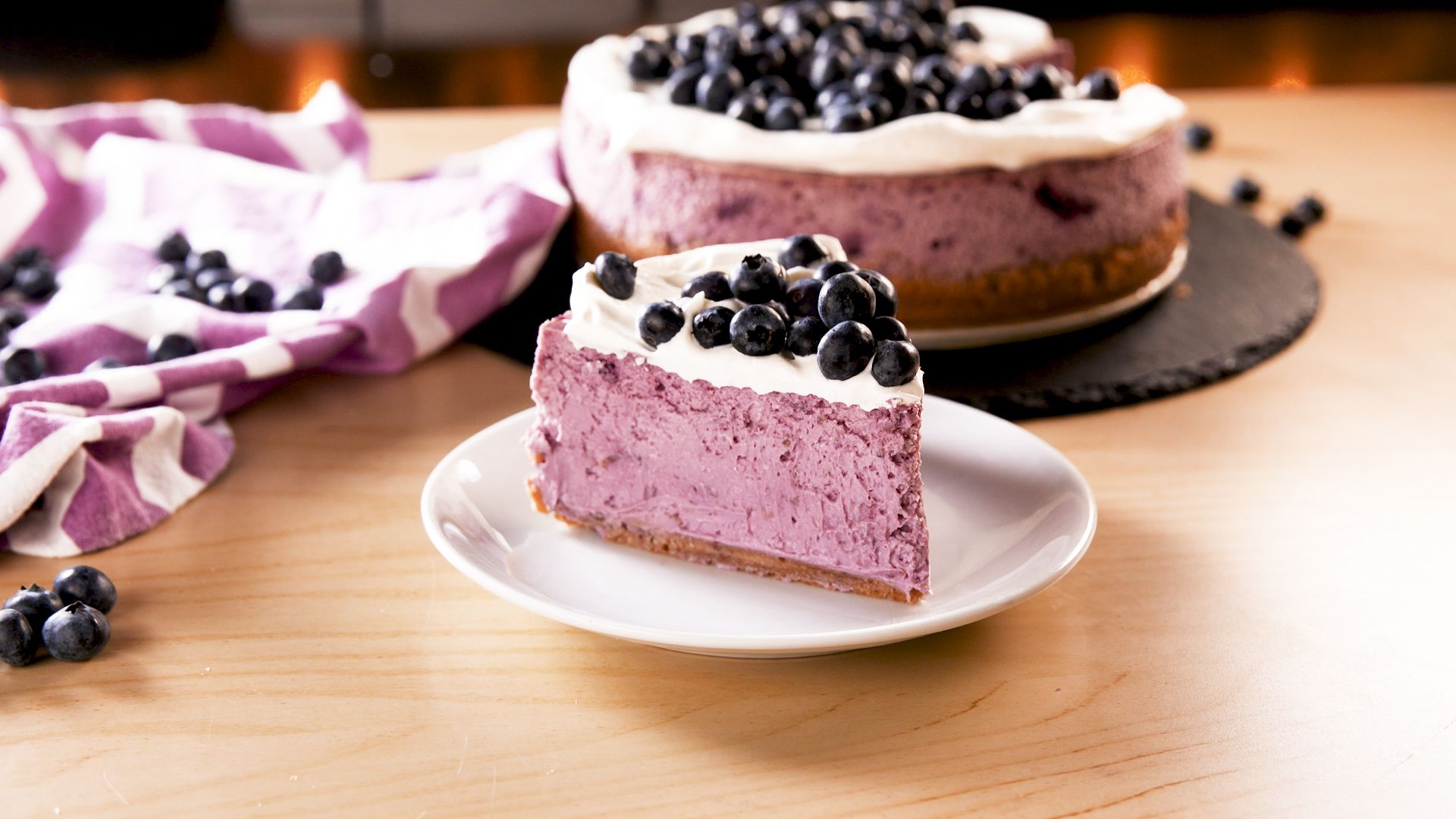 Cooking with Manuela: Blueberry Cream Cheese Skillet Cake