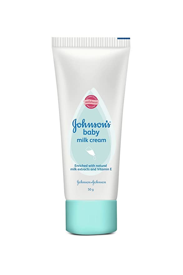 Johnson's Baby Milk Rice Cream 50g Best for Skin
