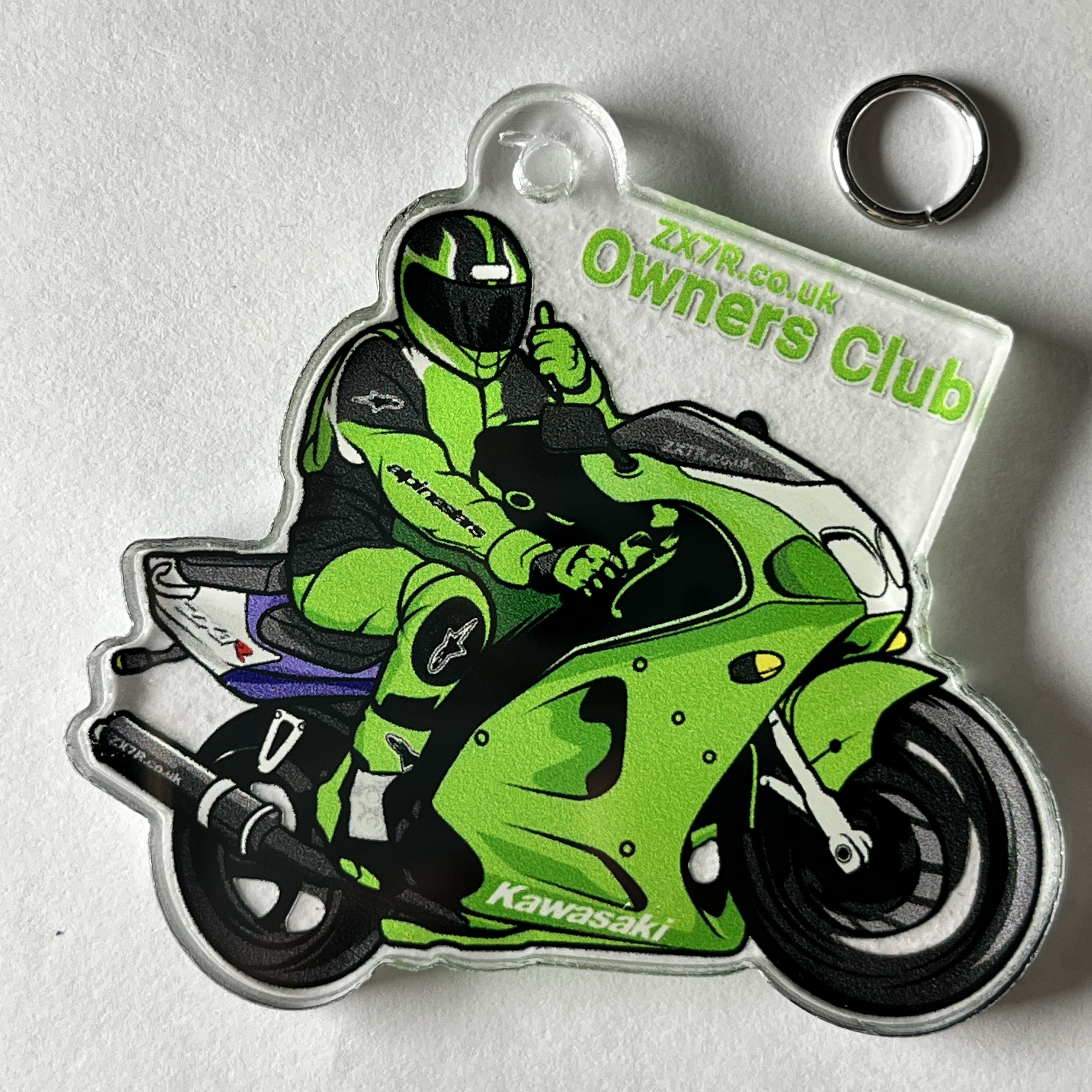 小物 Rare lime green signature photo keychai Light Green Alligator Key Ring | M-Clip.com > Shop All > M-Clip