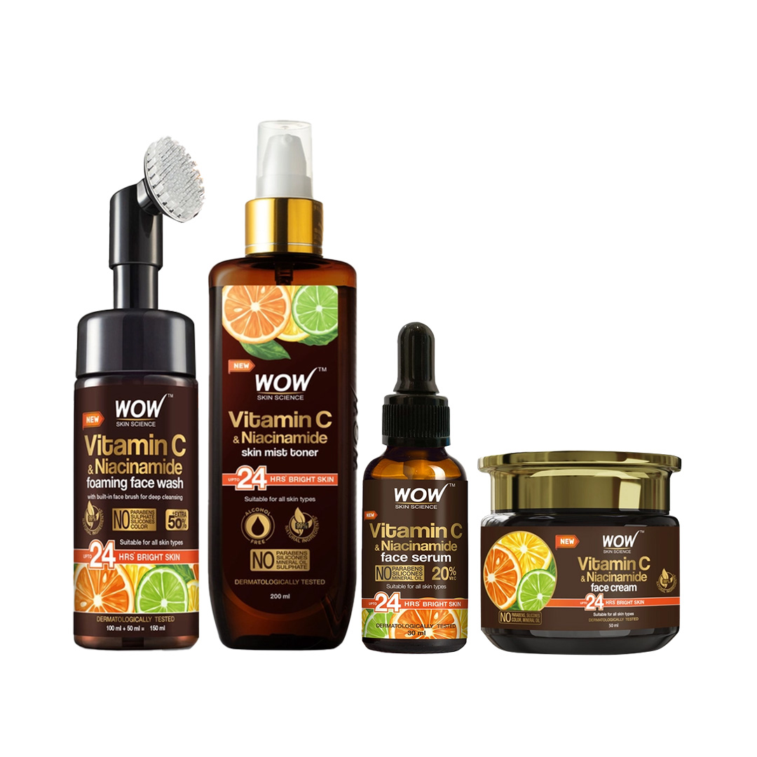 Buy Vitamin C Face Wash, Toner, Serum & Moisturizer Online