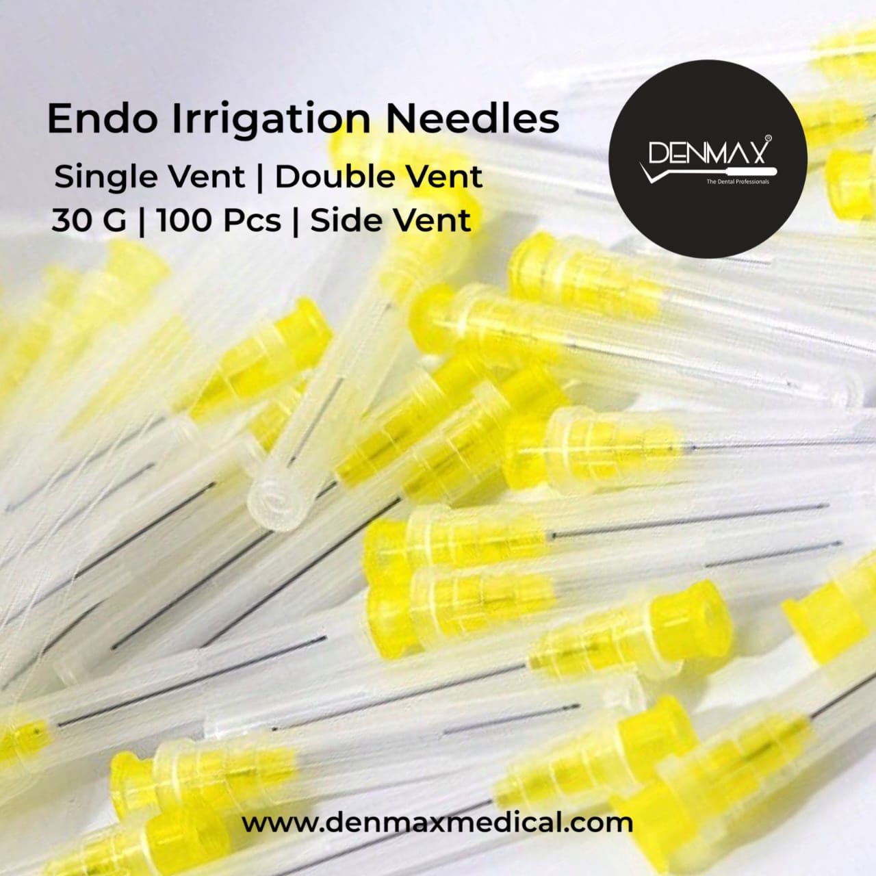 thumbnail image 2 of 200Pcs Dental Endo Irrigation Needle Tips – 27GA, End-Closed With Side Hole 2 of 5
