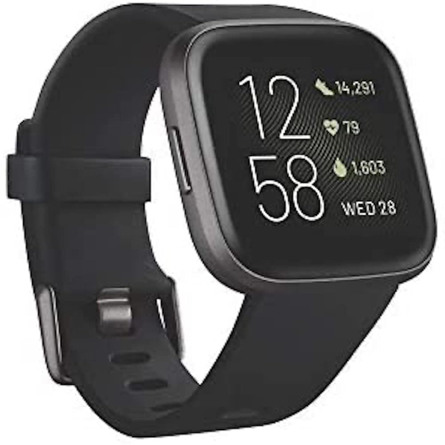 その他 fitbit Versa2 Buy Fitbit FB507BKBK Versa 2 Health & Fitness Smartwatch with