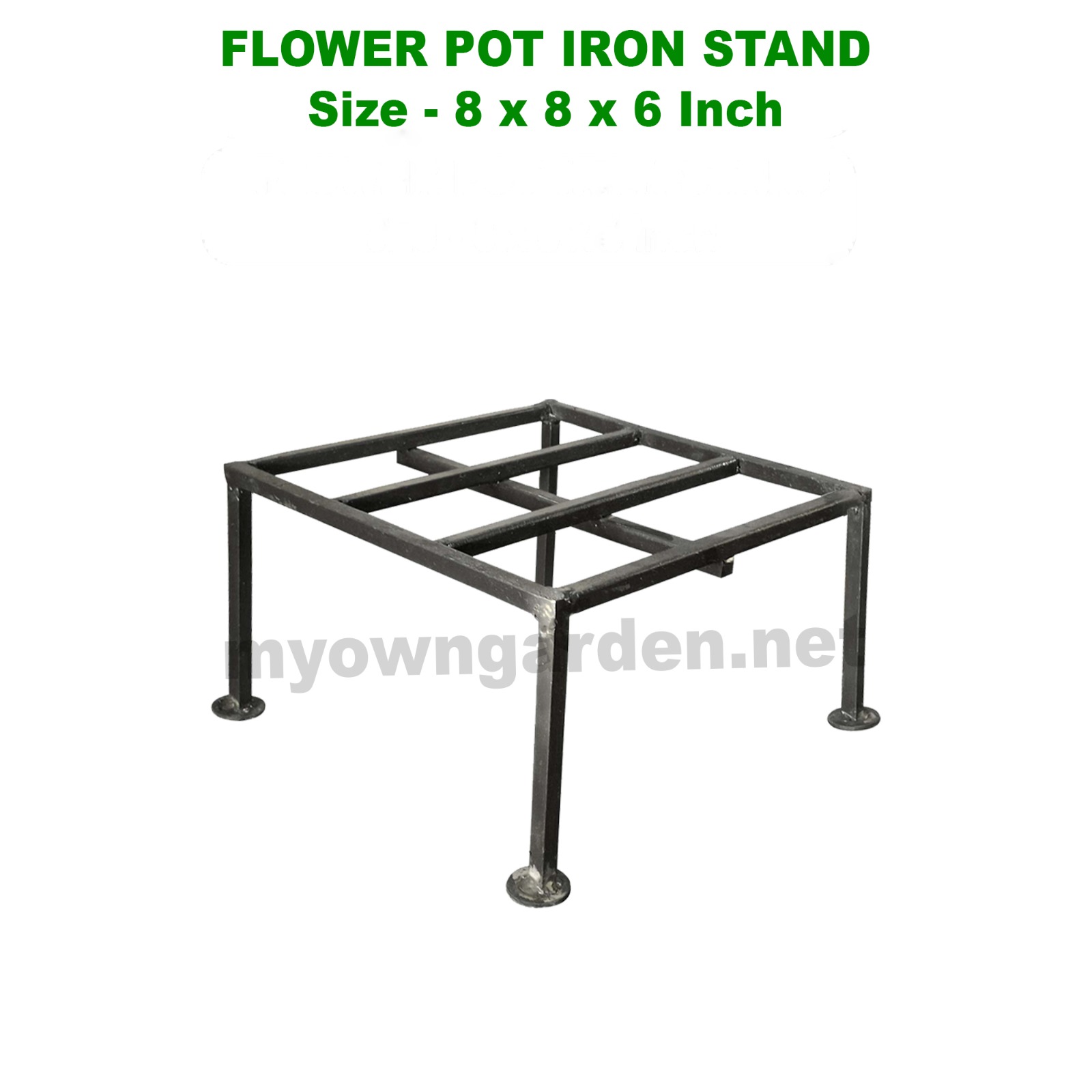 Square Stand ホワイト 1 ft - Square Tall Stand [Rust Free]