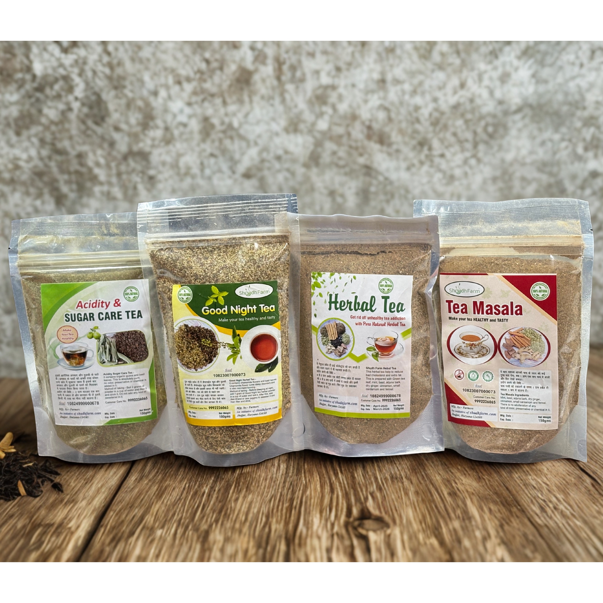 Fancy Tea Combos Premium Tea Combo Pack - Refreshing & Aromatic Blends