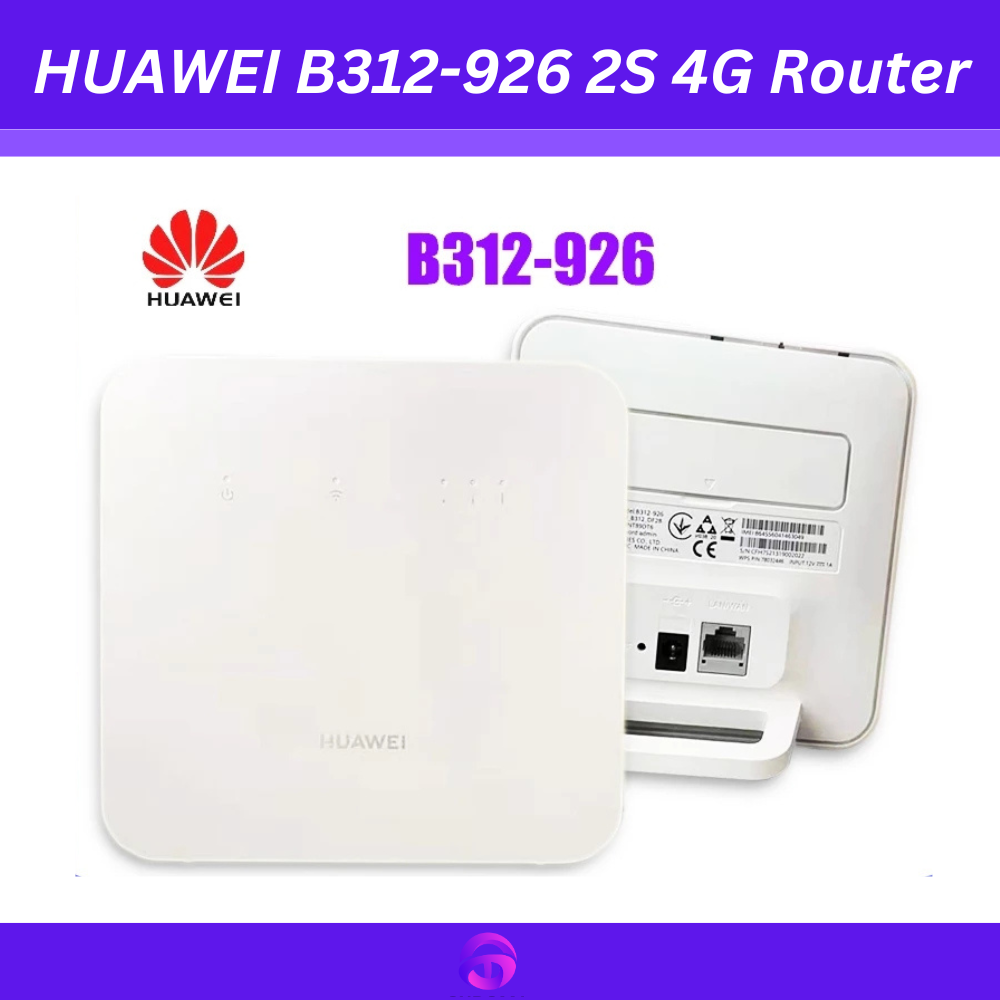 Huawei B312-926 4G LTE WiFi Router | 300Mbps Wireless | CAT4 | 32 ...